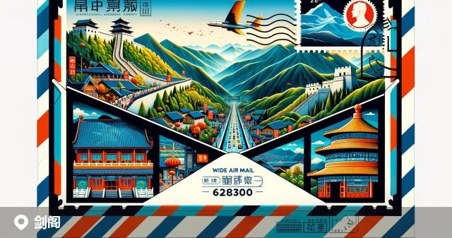 剑阁县邮政编码分布图