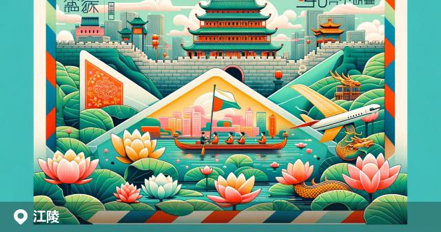 江陵县邮政编码分布图