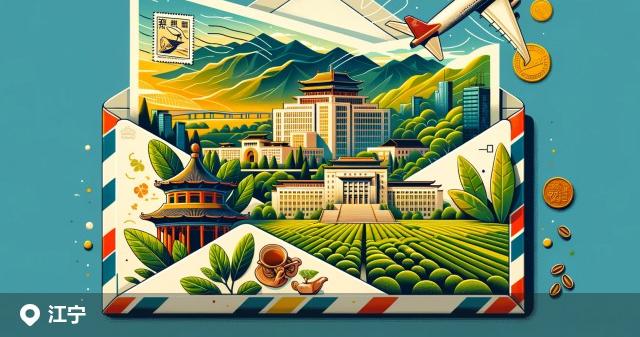 江宁区邮政编码分布图