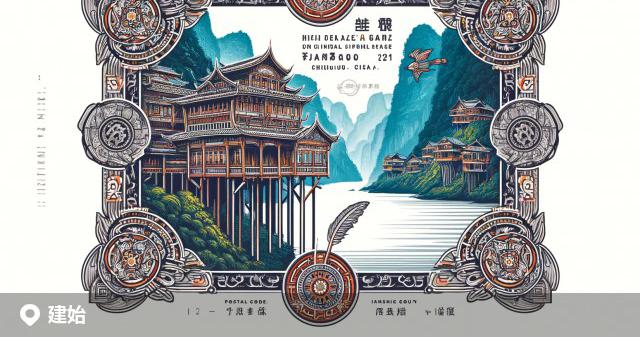 建始县邮政编码分布图