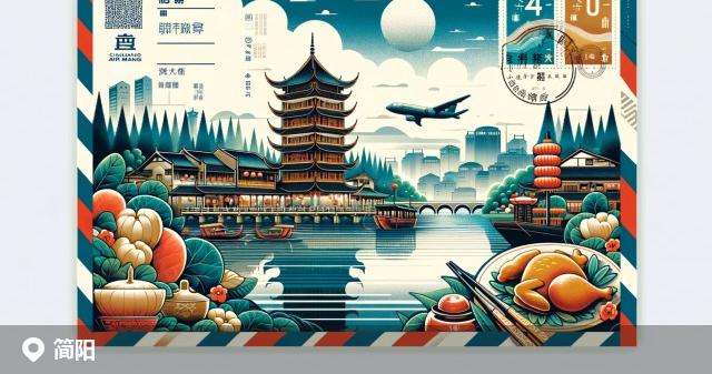 简阳市邮政编码分布图