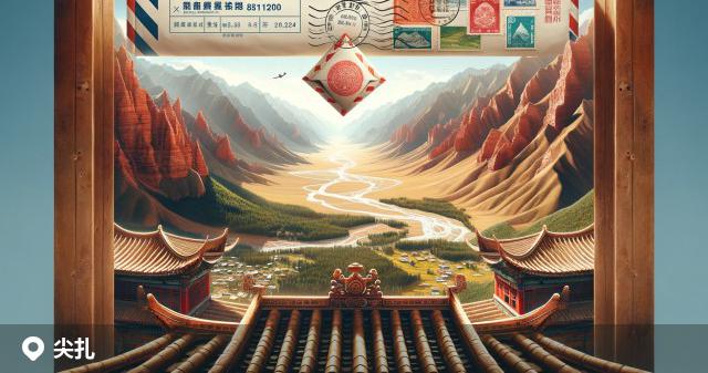 尖扎县邮政编码分布图
