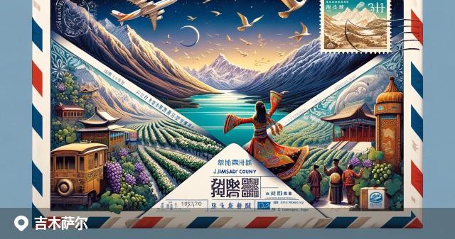 吉木萨尔县邮政编码分布图
