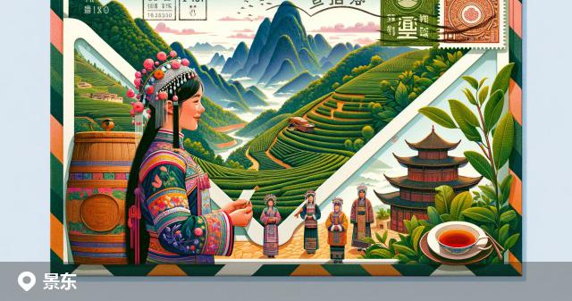 景东彝族自治县邮政编码分布图