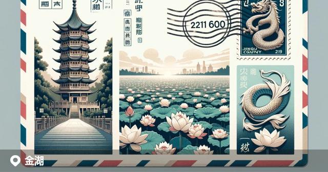 金湖县邮政编码分布图
