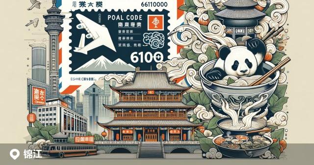 锦江区邮政编码分布图