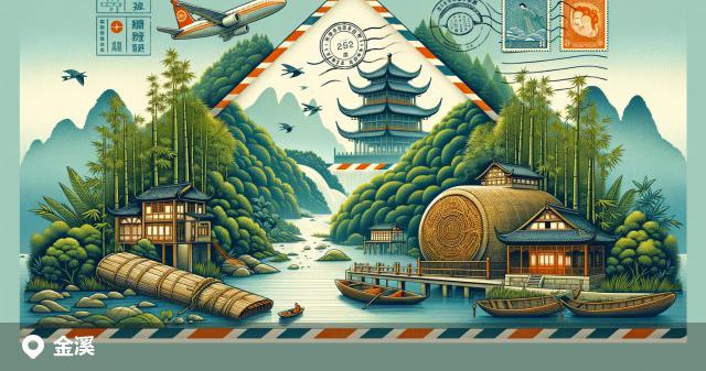 金溪县邮政编码分布图