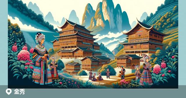 金秀瑶族自治县邮政编码分布图