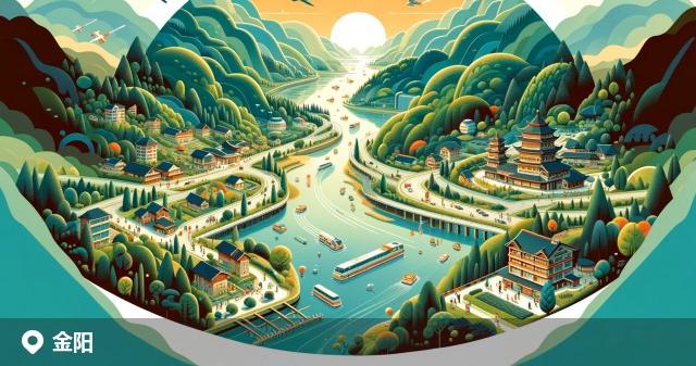 金阳县邮政编码分布图