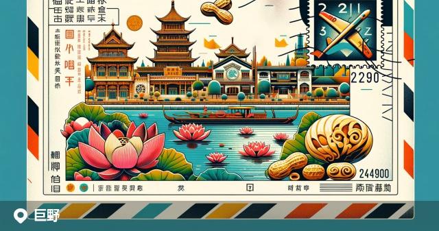 巨野县邮政编码分布图