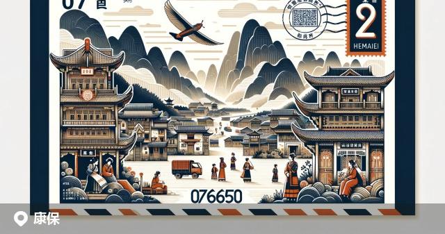 康保县邮政编码分布图