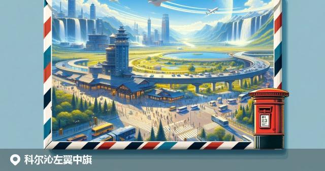 科尔沁左翼中旗邮政编码分布图