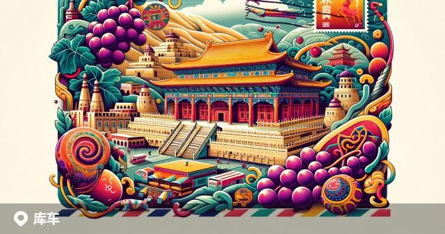 库车县邮政编码分布图