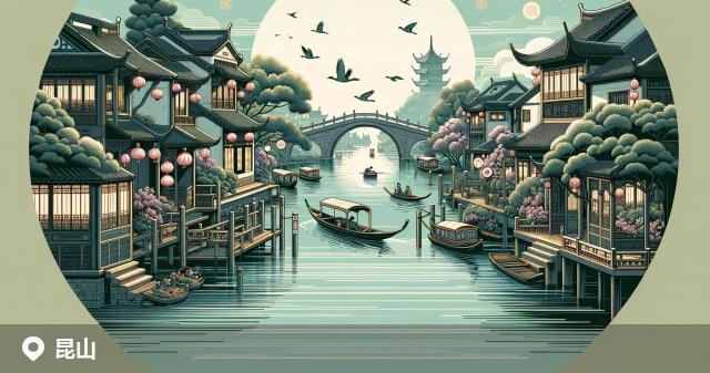 昆山市邮政编码分布图