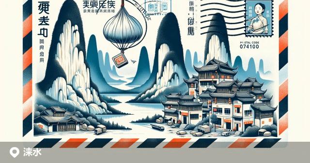 涞水县邮政编码分布图