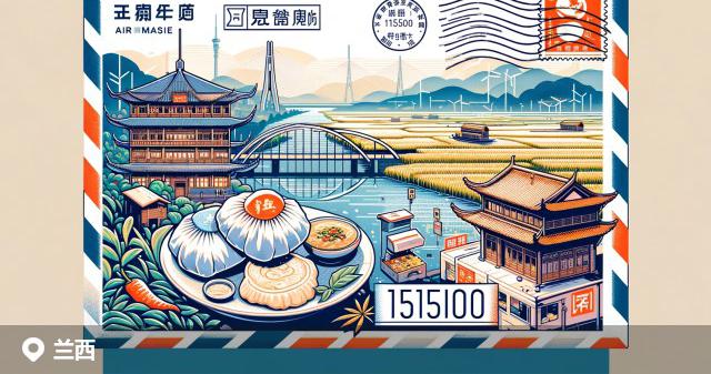 兰西县邮政编码分布图