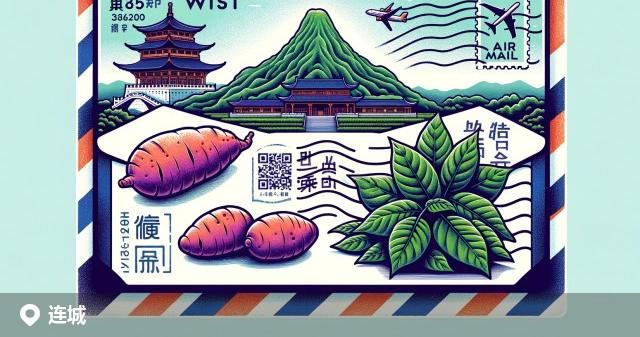 连城县邮政编码分布图