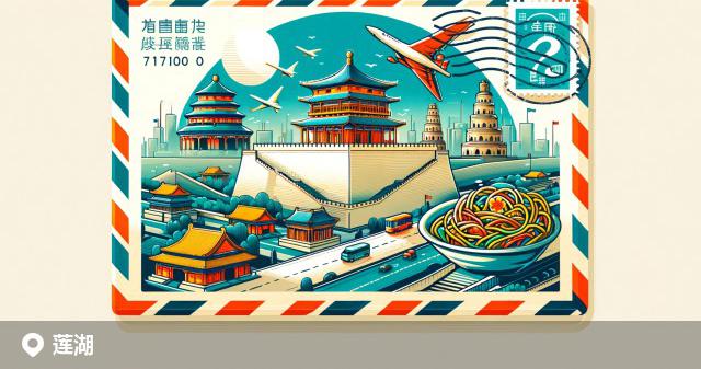 莲湖区邮政编码分布图