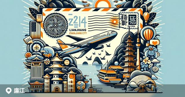廉江市邮政编码分布图