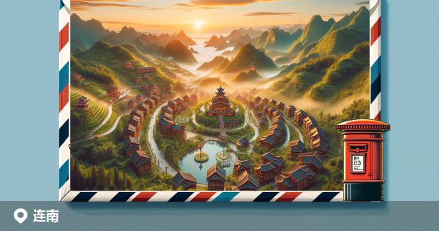 连南瑶族自治县邮政编码分布图