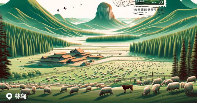 林甸县邮政编码分布图