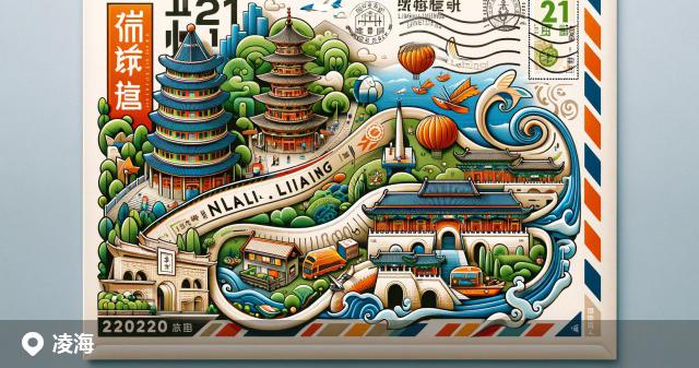 凌海市邮政编码分布图