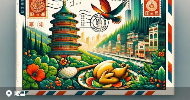 陵县邮政编码分布图