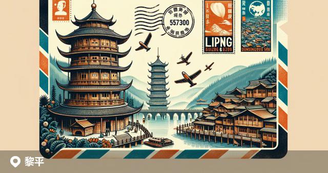 黎平县邮政编码分布图