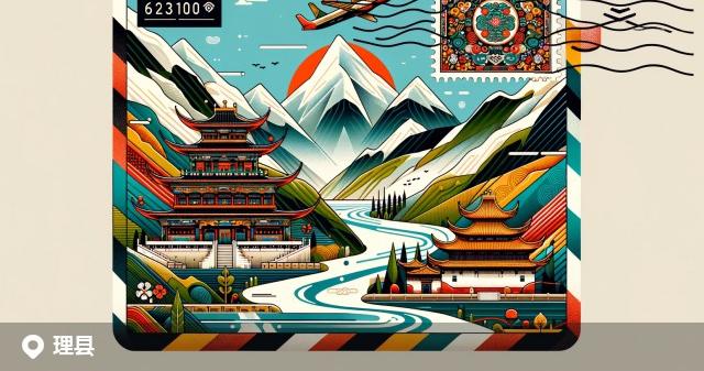 理县邮政编码分布图