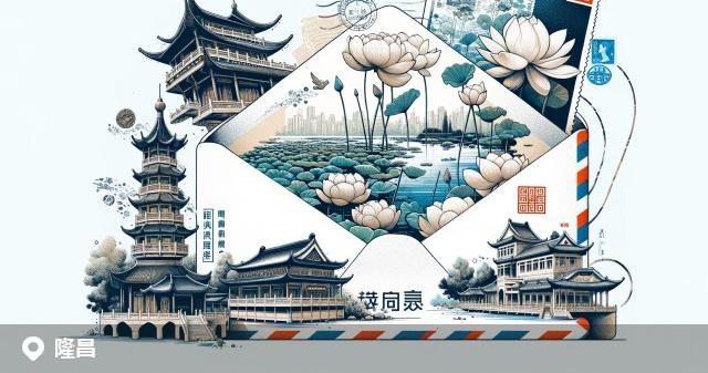 隆昌县邮政编码分布图