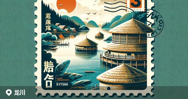 龙川县邮政编码分布图