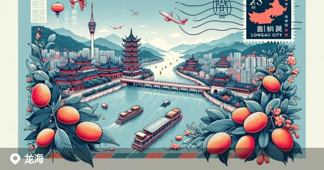 龙海市邮政编码分布图