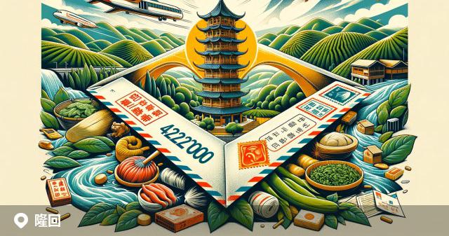 隆回县邮政编码分布图