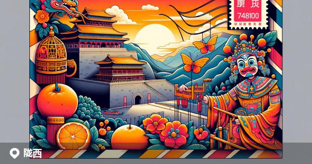 陇西县邮政编码分布图