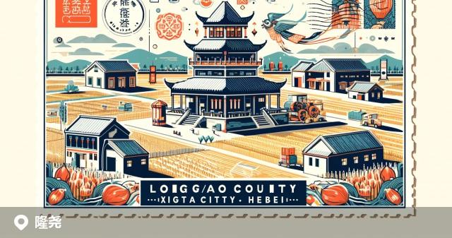 隆尧县邮政编码分布图
