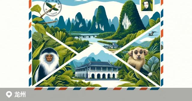 龙州县邮政编码分布图