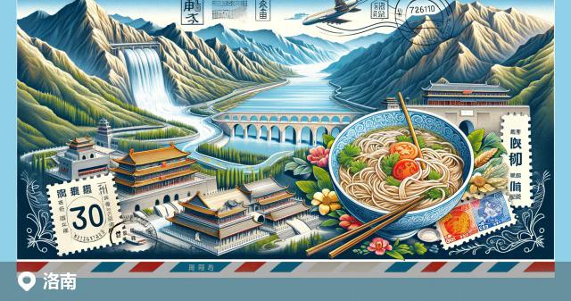 洛南县邮政编码分布图