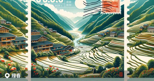绿春县邮政编码分布图
