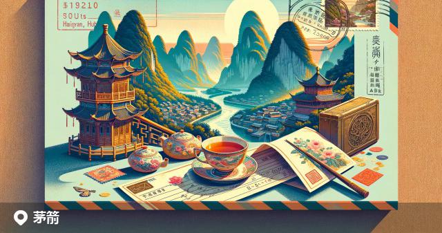 茅箭区邮政编码分布图