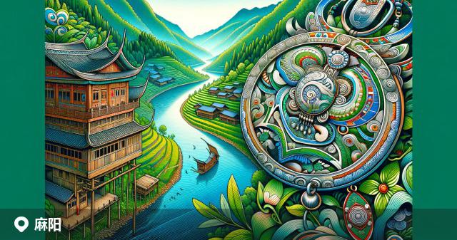 麻阳苗族自治县邮政编码分布图