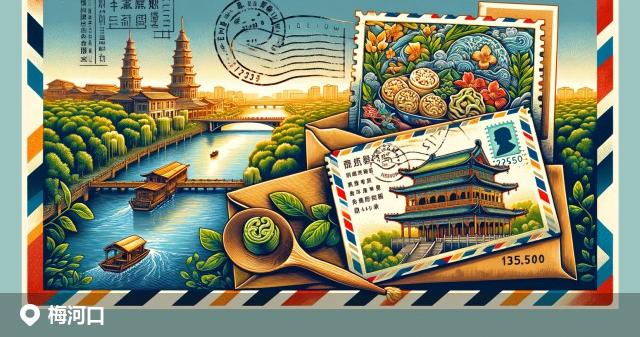 梅河口市邮政编码分布图