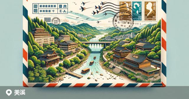 美溪区邮政编码分布图