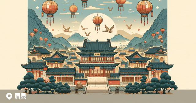 眉县邮政编码分布图