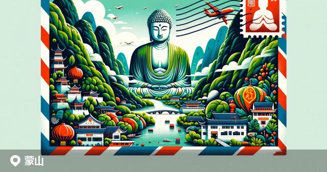 蒙山县邮政编码分布图