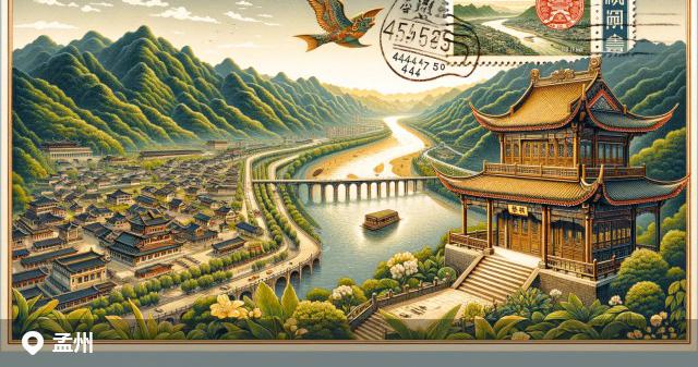 孟州市邮政编码分布图