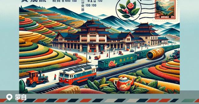 蒙自县邮政编码分布图