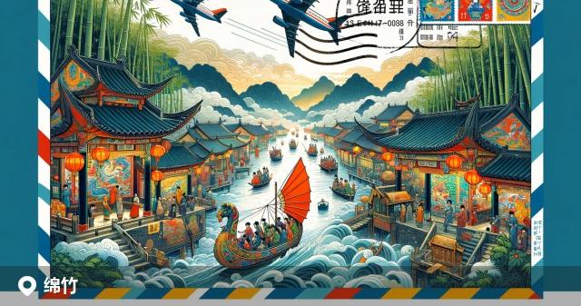 绵竹市邮政编码分布图