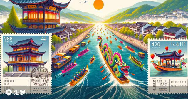 汨罗市邮政编码分布图