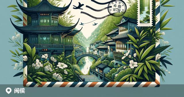 闽侯县邮政编码分布图