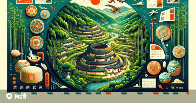 闽清县邮政编码分布图